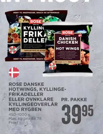 MENY Rose kyllingeoverlår tilbud