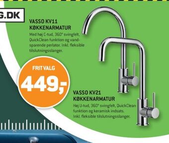 XL-BYG Vasso køkkenarmatur tilbud