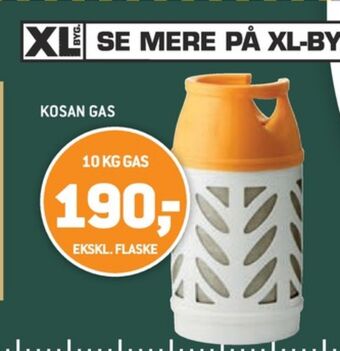 XL-BYG Kosan gasflaske tilbud