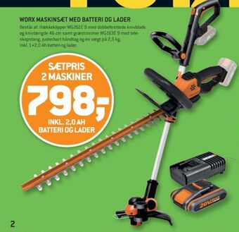 Worx professional værktøjssæt