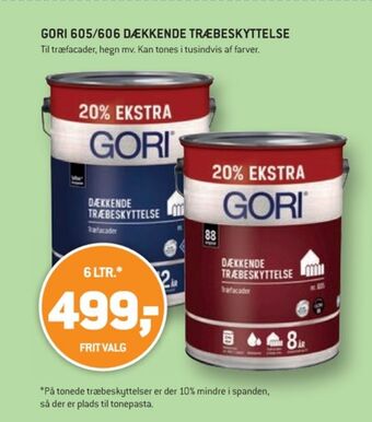 XL-BYG Gori træbeskyttelse tilbud