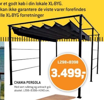 XL-BYG Ukendt pergola tilbud