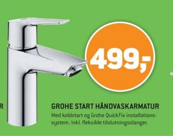 XL-BYG Grohe håndvaskarmatur tilbud
