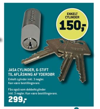 XL-BYG Jasa cylinder tilbud