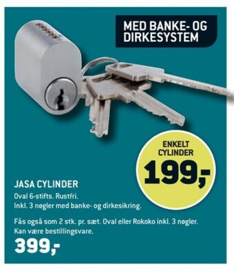 XL-BYG Jasa cylinder tilbud