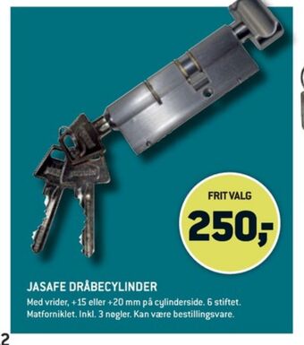 XL-BYG Jasa cylinder tilbud
