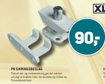 XL-BYG Pn beslag sikringsbeslag tilbud