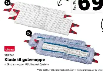 Lidl Vileda Klude Til Gulvmoppe tilbud