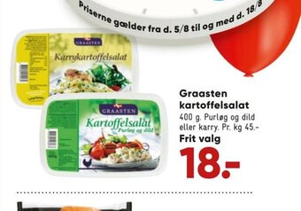 Bilka Graasten Kartoffelsalat tilbud