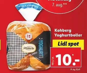 Lidl Kohberg yoghurtsboller tilbud