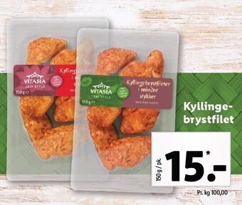Lidl Kyllingebrystfilet tilbud