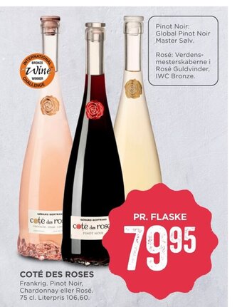 MENY Côte Des roses tilbud