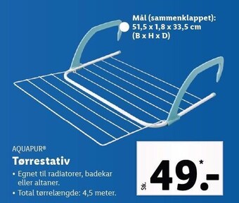 Lidl Tørrestativ tilbud