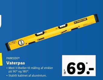 Lidl Vaterpas tilbud