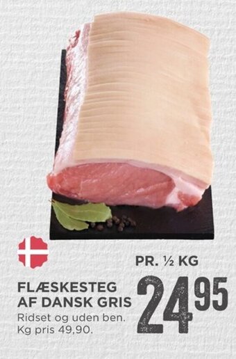 MENY Flæskesteg Af Dansk Gris tilbud