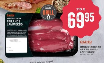 MENY Omhu Mørbrad Af Frilands Lammekød tilbud