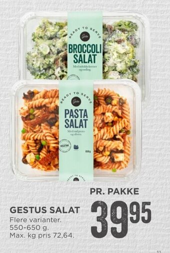 MENY Gestus Salat tilbud