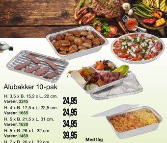 Harald Nyborg Alubakker 10-pak tilbud