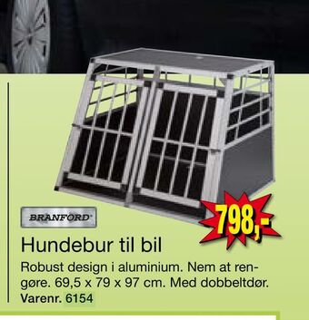 Harald Nyborg Hundebur til bil tilbud