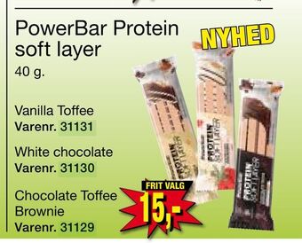 Harald Nyborg Powerbar protein soft layer tilbud