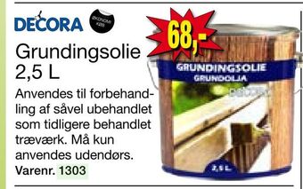 Harald Nyborg Grundingsolie tilbud