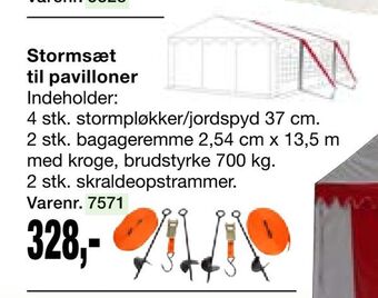 Harald Nyborg Stormsæt til pavilloner tilbud