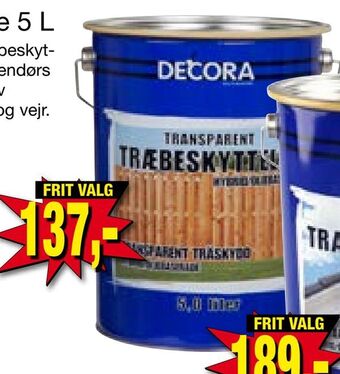 Harald Nyborg Træbeskyttelse 5 l tilbud