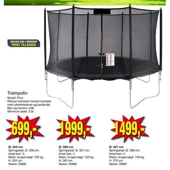 Harald Nyborg Trampolin tilbud