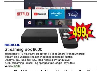 Harald Nyborg Nokia streaming box 8000 tilbud