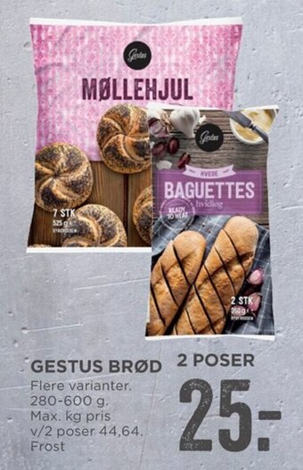 MENY Gestus Brød tilbud