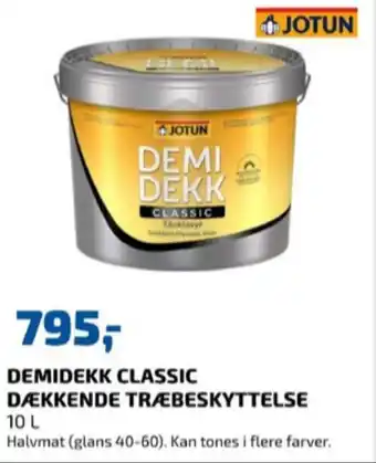 Davidsen Demidekk træbeskyttelse tilbud