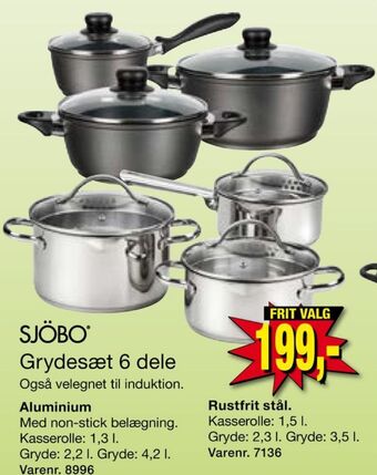 Sjöbo grydesæt