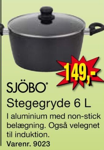 Harald Nyborg Sjöbo gryde tilbud