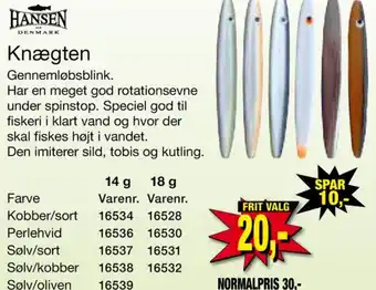 Harald Nyborg Hansen denmark fiskekroge tilbud