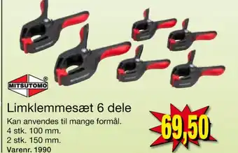 Harald Nyborg Mitsutomo limklemmer tilbud