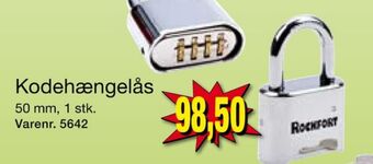 Harald Nyborg Rockfort hængelås tilbud
