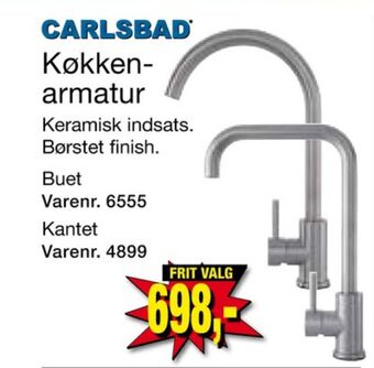 Harald Nyborg Carlsbad køkkenarmatur tilbud
