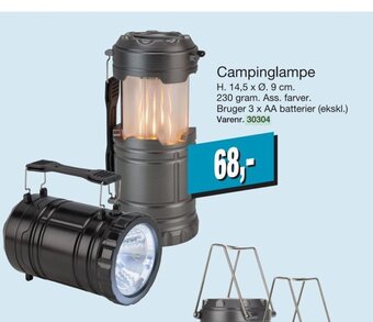 Harald Nyborg Campinglampe tilbud