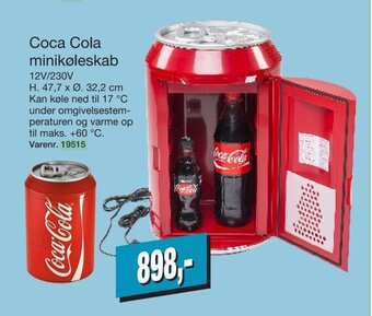Harald Nyborg Coca cola minikoleskab tilbud