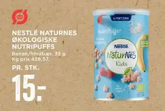 Nestlé naturnes økologiske nutripuffs