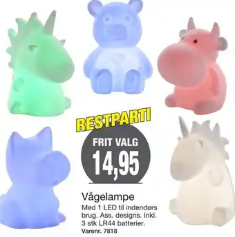 Harald Nyborg Vågelampe tilbud