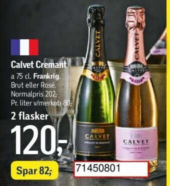 Føtex Calvet Cremant tilbud