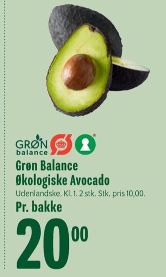 Min Købmand Grøn balance avocado tilbud