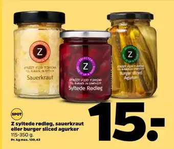 Netto Zelected sauerkraut tilbud