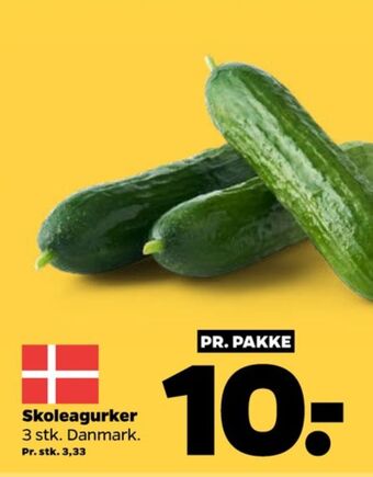 Netto Ukendt agurk tilbud
