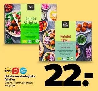 Netto Urtekram falafel tilbud
