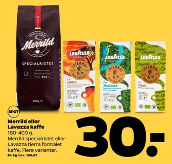 Netto Specialristet kaffe formalet tilbud