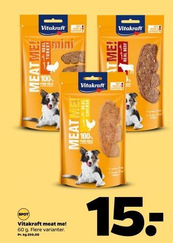 Netto Vitakraft hundesnacks tilbud