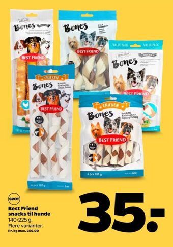 Netto Best friend hundesnacks tilbud