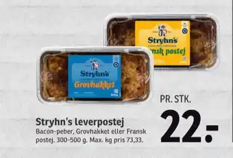 Bacon peber leverpostej